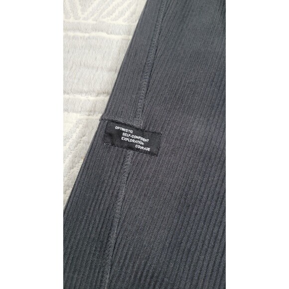 Balabala Kids Fleece-Lined Jogger Pants Size 130/59 (7–8Y) Charcoal Gray Warm - Picture 2 of 6